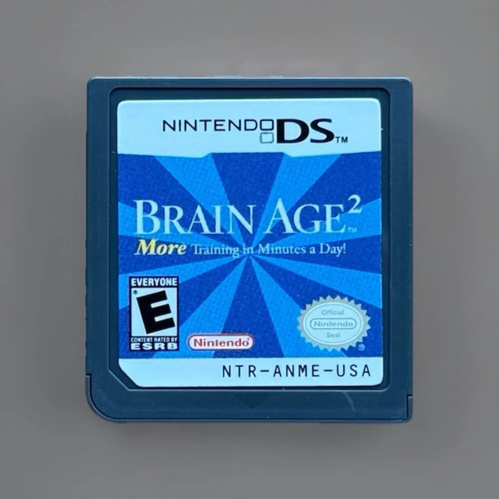 Brain‎ Age 2: More Training in Minutes a Day (Nintendo DS, 2007) Working Tested
